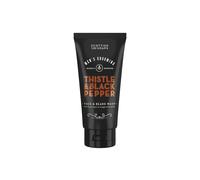 Scottish Fine Soaps Men's Face & Beard Wash Thistle & Black Pepper Clear 150ml