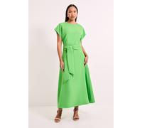 Principles Women's Tie Waist Midi Dress in Green | Size: 10 Principles Green 10