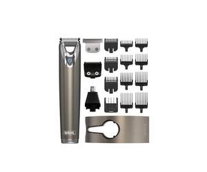 Debenhams Titanium Steel Lithium Beard And Stubble Trimmer In Silver silver