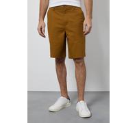 Debenhams Tobacco Premium Chino Shorts tobacco