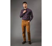 Debenhams Tobacco Stretch Twill Straight Leg Jeans tobacco 42S