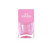 Nails Inc It's Topless Gel Nail Polish, 4-in-1 Base Coat, Treatment, Colour & Top Coat, Long Lasting, Strong, Chip Free Nails, Glossy Salon Quality Manicure At Home, Vegan, Cruelty Free, Shade Addison