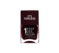 Nails Inc It's Topless Gel Nail Polish, 4-in-1 Base Coat, Treatment, Colour & Top Coat, Long Lasting, Strong, Chip Free Nails, Glossy Salon Quality Manicure At Home, Vegan, Cruelty Free, Shade Billie