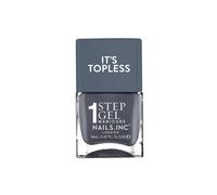 Nails Inc It's Topless Gel Nail Polish, 4-in-1 Base Coat, Treatment, Color & Top Coat, Long Lasting, Strong, Chip Free Nails, Glossy Salon Quality Manicure, Air Dry Nail Polish, Emily, 14 ML