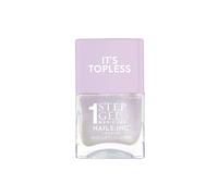 Nails Inc It's Topless Gel Nail Polish, 4-in-1 Base Coat, Treatment, Colour & Top Coat, Long Lasting, Strong, Chip Free Nails, Glossy Salon Quality Manicure At Home, Vegan, Cruelty Free, Shade Halle