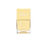 Nails.INC It's Topless Gel-Like Nail Polish, 4-in-1 Base Coat, Treatment, Colour & Top Coat, Long Lasting, Strong, Chip Free Nails, Glossy Salon Quality Manicure, Air Dry Nail Polish, Heidi, 14 ML