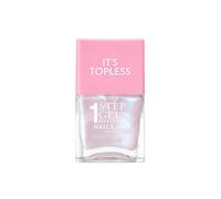 Nailsinc It's Topless 1-Step Gel Nail Polish, Kat, Baby Pink Iridescent 14Ml