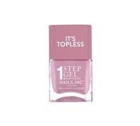 Nails Inc It's Topless Gel Nail Polish, 4-in-1 Base Coat, Treatment, Color & Top Coat, Long Lasting, Strong, Chip Free Nails, Glossy Salon Quality Manicure At Home, Air Dry Polish, Lily, 14 ML