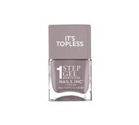 Nails Inc It's Topless Gel Nail Polish, 4-in-1 Base Coat, Treatment, Colour & Top Coat, Long Lasting, Strong, Chip Free Nails, Glossy Salon Quality Manicure At Home, Vegan, Cruelty Free, Shade Megan