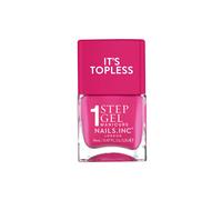 Nails Inc It's Topless Gel Nail Polish, 4-in-1 Base Coat, Treatment, Colour & Top Coat, Long Lasting, Strong, Chip Free Nails, Glossy Salon Quality Manicure At Home, Vegan, Cruelty Free, Shade Olivia