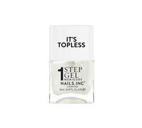 Nails Inc It's Topless Gel Nail Polish, 4-in-1 Base Coat, Treatment, Color & Top Coat, Long Lasting, Strong, Chip Free Nails, Glossy Salon Quality Manicure, Air Dry Nail Polish, Sydney, 14 ML