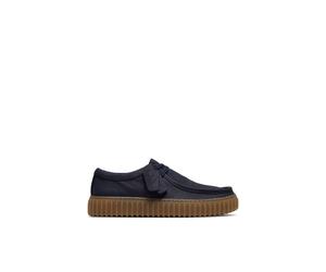 Debenhams Torhill Lo Leather Lace-Up Shoe Navy navy