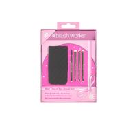 Brushworks Mini Travel Eye Brush Set