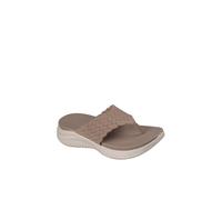 Debenhams Ultra Flex 3.0 Sandal Knit Thong Sandal W / Yoga Foam In Mocha mocha 5