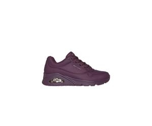Debenhams Uno - Durabuck Lace Up Fashion Sneaker Burgundy burgundy 4