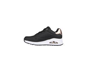 Debenhams Uno Golden Air Lace-Up Trainers - Black black