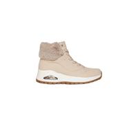 Debenhams Uno Rugged Lace-Up Faux Fur Collar Boots Sand sand
