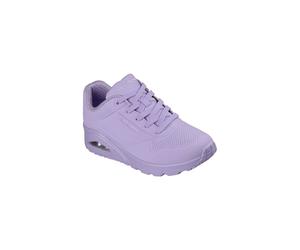 Debenhams Uno Stand On Air Lace Up Sneaker Purple/lavendar purple