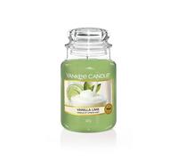 Debenhams Vanilla Lime Large Candle Jar In Green green One Size