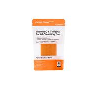 Carbon Theory Vitamin C Face Cleansing Bar 100g | Skin Energising Soap Bar for Tired, Dull Looking Skin. Refreshes, Hydrates and Helps Reduce Hyperpigmentation with Caffeine.