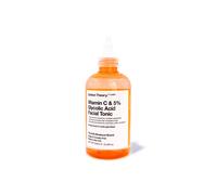 Carbon Theory SupaVIT-C Vitamin C Skin Toner for Face - 5% Glycolic Acid Toner & Blemish Control Cleanser - Reduces Excess Oil & Minimises Pores - Exfoliating Vegan Facial Tonic - 250ml