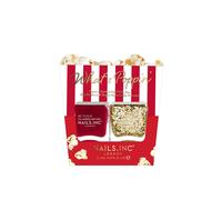 Nails Inc Be Your Inc.redible Self What's Poppin' Popcorn Scented Nail Polish Duo, Butter Fragrance, Long Lasting, No Chip, Smudge Proof, Cruelty Free, Vegan, 2 Piece Set