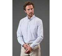 Debenhams White Country Check Long Sleeve Shirt white XXL