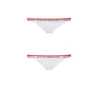 Debenhams Women's 2-Pack T-Thong White Multi | Size: XL