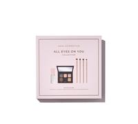 SOSU Cosmetics All Eyes on You Collection, Eyeshadow Palette with 4 Brushes and Lip Oil Gift Set