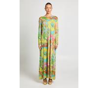Debenhams Women's Ashish Psychedelic Floral Knit Maxi Dress | Size: Large Debenhams Multicolor L