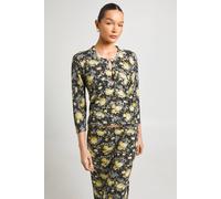 Debenhams Women's Ashish Wallpaper Floral Collar Cardigan Sweater | Size: Medium