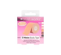 Brushworks Body Tape Shade 3.0 Caramel – Nude Stretchy Breast Lift, 5m Roll, Vegan