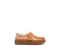 Debenhams Women's Clarks Torhill Bee Slip On Shoes Brown Animal Print | Size: 5