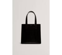 Debenhams Women's Croc Effect Small Icon Bag Black