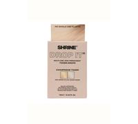 SHRINE Drop-It CHAMPAGNE Blonde Toner | Customisable Warm-Tone Enhancing Drops | Soft Champagne Blonde Finish | Vegan, Cruelty-Free, Damage-Free Conditioning Toner | 200 drops/bottle