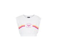 Debenhams Women's Ea Crop Top White Multi | Size: Large