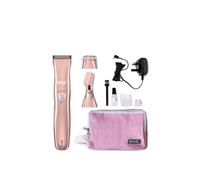 Wahl 3-in-1 Ladies Face and Body Hair Remover, Perfect for Gifting, Womens Hair Removal Trimmer, Female Rotary Shaver, Eyebrow Shaper, Comb Attachment, Facial Hair Trimmers for Women