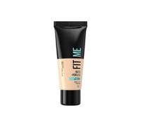 Debenhams Women's Fit Me Matte & Poreless Full Coverage Matte Blendable Normal to Oily Skin Foundation in 110 Porcelain | Size: 30ml