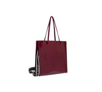 Debenhams Women's ICONNY Webbing Large Icon Bag Oxblood in Burgundy