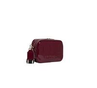 Debenhams Women's LOUEEY Webbing Detail Camera Bag Oxblood in Burgundy