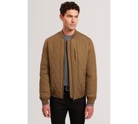 Debenhams Women's Mailins Quilted Nylon Bomber Jacket Olive | Size: XS
