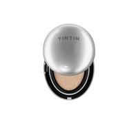 TIRTIR Mask Fit Aura Glow Silver Cushion Foundation | Semi-glow Finish, Natural Coverage, Moisturizing, Lightweight, Korean cushion foundation (#27C Cool Beige, Full Size, 0.63 Fl Oz)