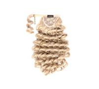 Debenhams Women's Midi Grande Curly Corkscrew 20inch Wraparound Pony in Light Blonde