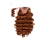 Debenhams Women's Midi Grande Curly Corkscrew 20inch Wraparound Pony in Mixed Auburn