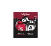 Sally Hansen Miracle Gel Nail Polish & Topcoat Duo - Bordeaux Glow