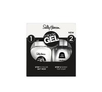 Sally Hansen Miracle Gel Duo Pack, Get Mod and Top Coat, Gel-Like Nail Polish, NO UV Light Required, Chip-Resistant, Long Lasting - Up to 8 days, Easy to Use, Salon Quality Results, Vegan Formula