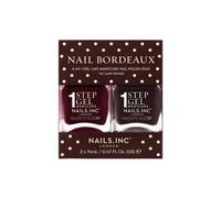Debenhams Women's Nail Bordeaux 1-Step Gel-like It's Topless 2-Piece Nail Polish Gift Set