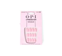 OPI xPRESS/ON Press On Nails Up to 14 Days of Wear Gel-Like Salon Manicure Vegan Sustainable Packaging With Nail Glue Short Pink Nails Mod Abou