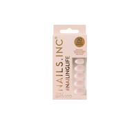 Nails.INC #NailingLife So Selena Nude Ombré Press-On Nails, Almond Shaped, 30 Nail Sizes, Long-Lasting, Non-Damaging, No Snap, Salon-Quality At Home Manicure, Glue Included, 33 Piece Set