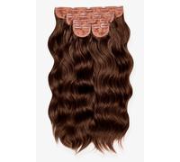 Debenhams Women's Super Thick 22" 5 Piece Wave Hair Extensions in Chestnut